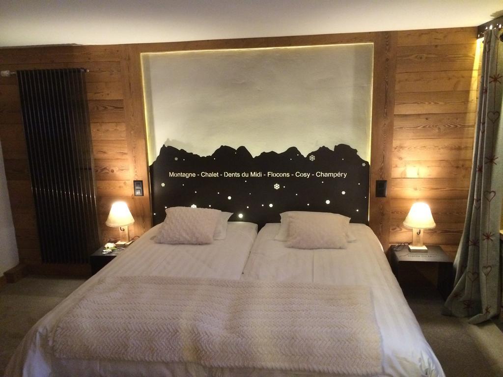 Le Chalet De L'Atelier - Le Nord Champéry Oda fotoğraf